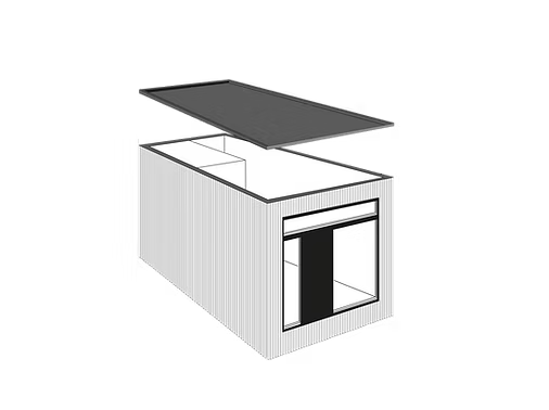 tiny house model ego eksplosionstegning