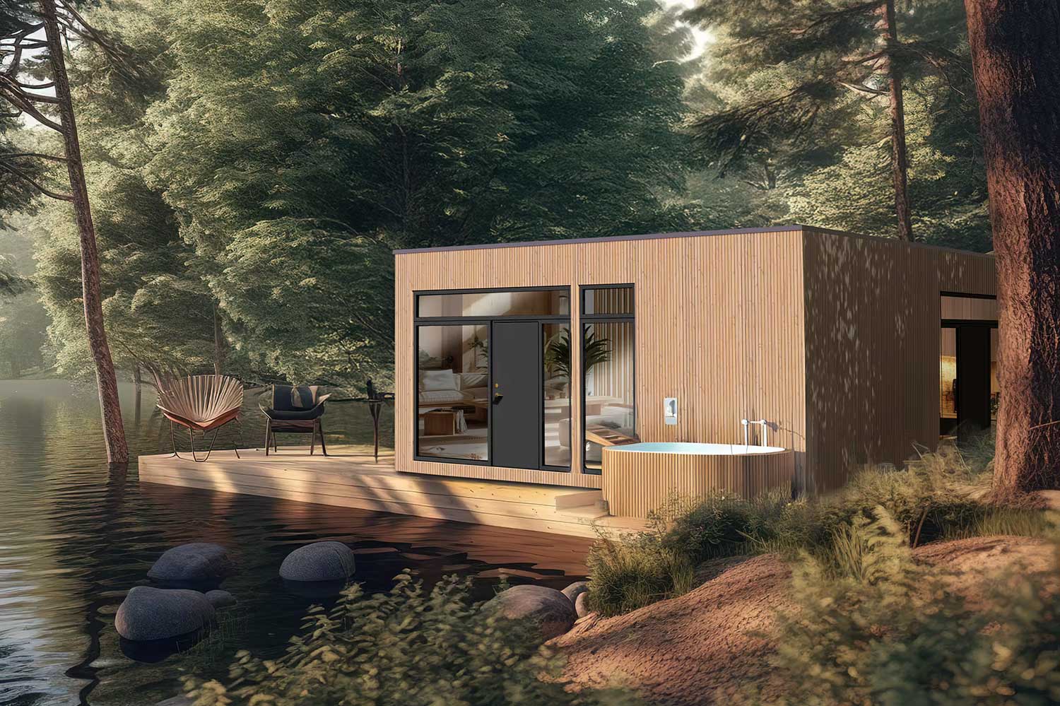 tiny house ved sø tiny house ved sø